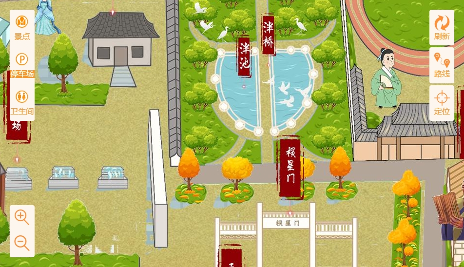 新华手绘地图景区语音讲解导览系统：智慧景区建设的基石